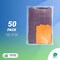 Clear Poly Bags 24 x 36 Pack of 50 Clear Packaging Bags for Small Business NonSticky 2 Mil Poly Bag No Print Plastic Bags for Packaging Products No Vent Hole Clear Bags For Packaging